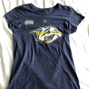Women's  Reebok Nashville Predators T Shirt